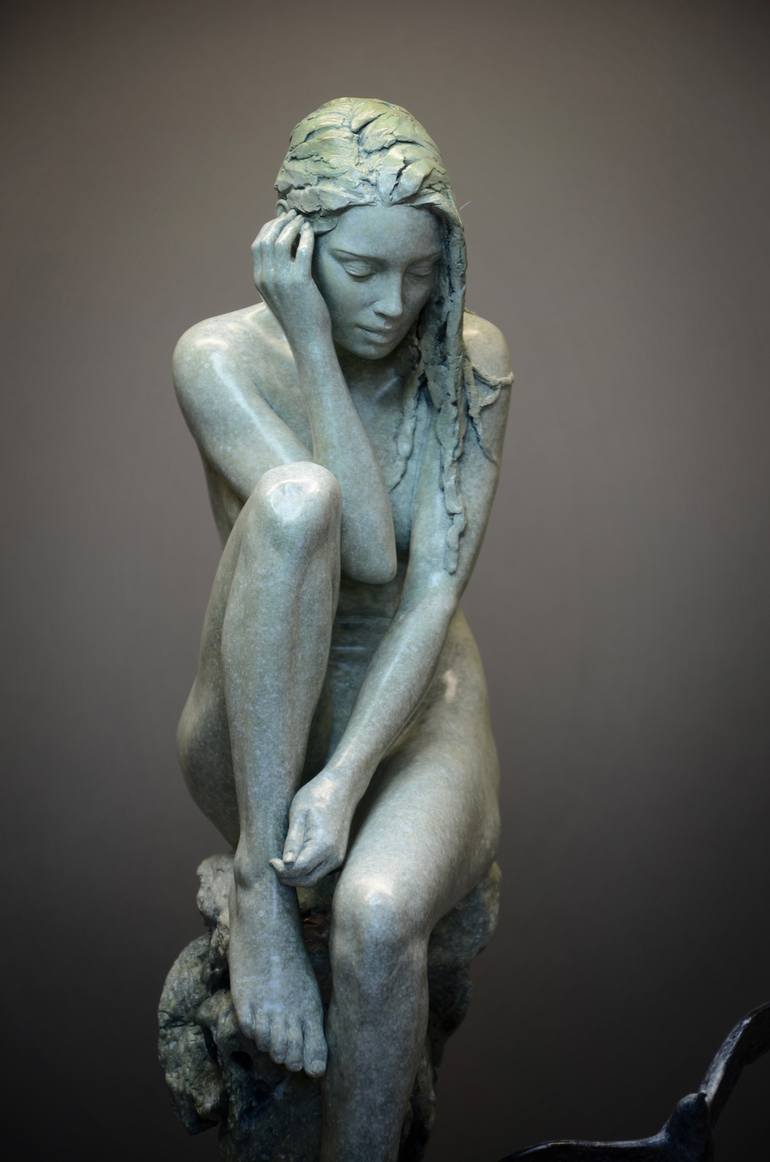 Original Figurative Nude Sculpture by Neil Welch