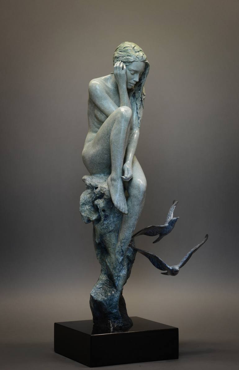 Original Figurative Nude Sculpture by Neil Welch