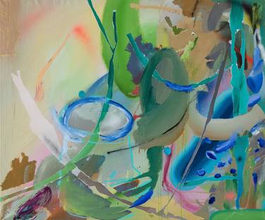 Original Abstract Paintings by Juraj Hubinsky