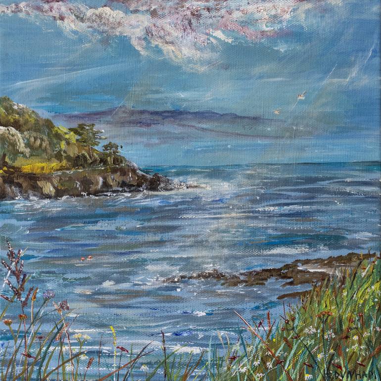 Original Seascape Painting by Holly Dunham