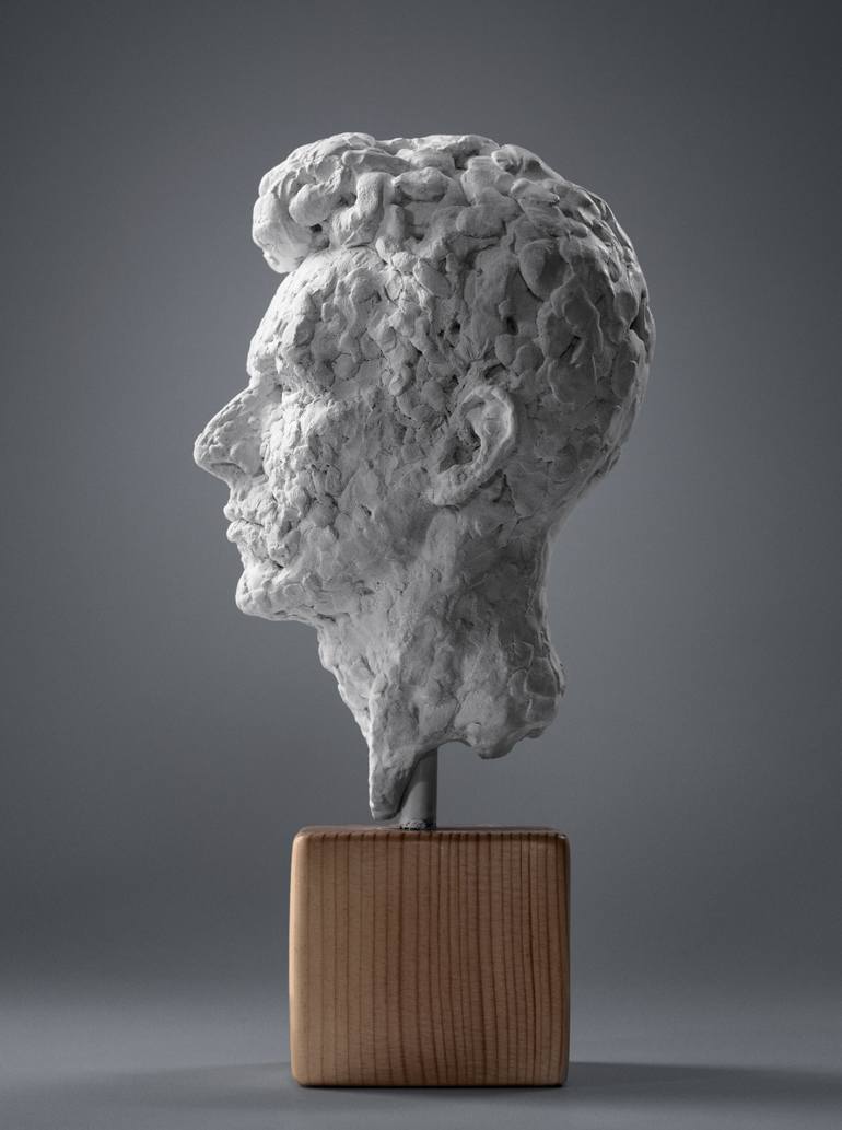 Original Expressionism People Sculpture by Marta Cierluk