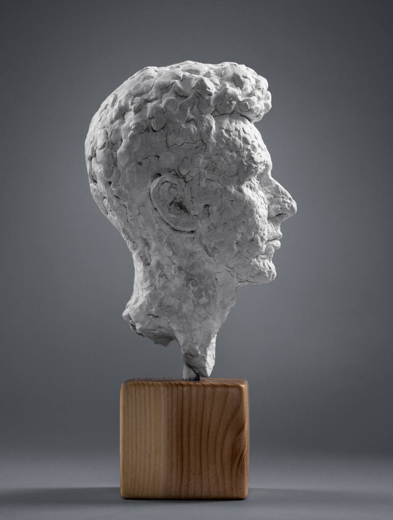Original Expressionism People Sculpture by Marta Cierluk