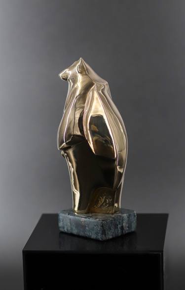 Original Contemporary Love Sculpture by Rio Skor