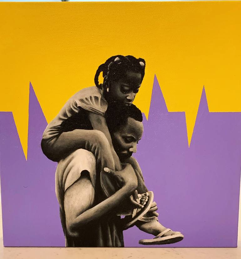 Original Expressionism People Paintings by William Toliver