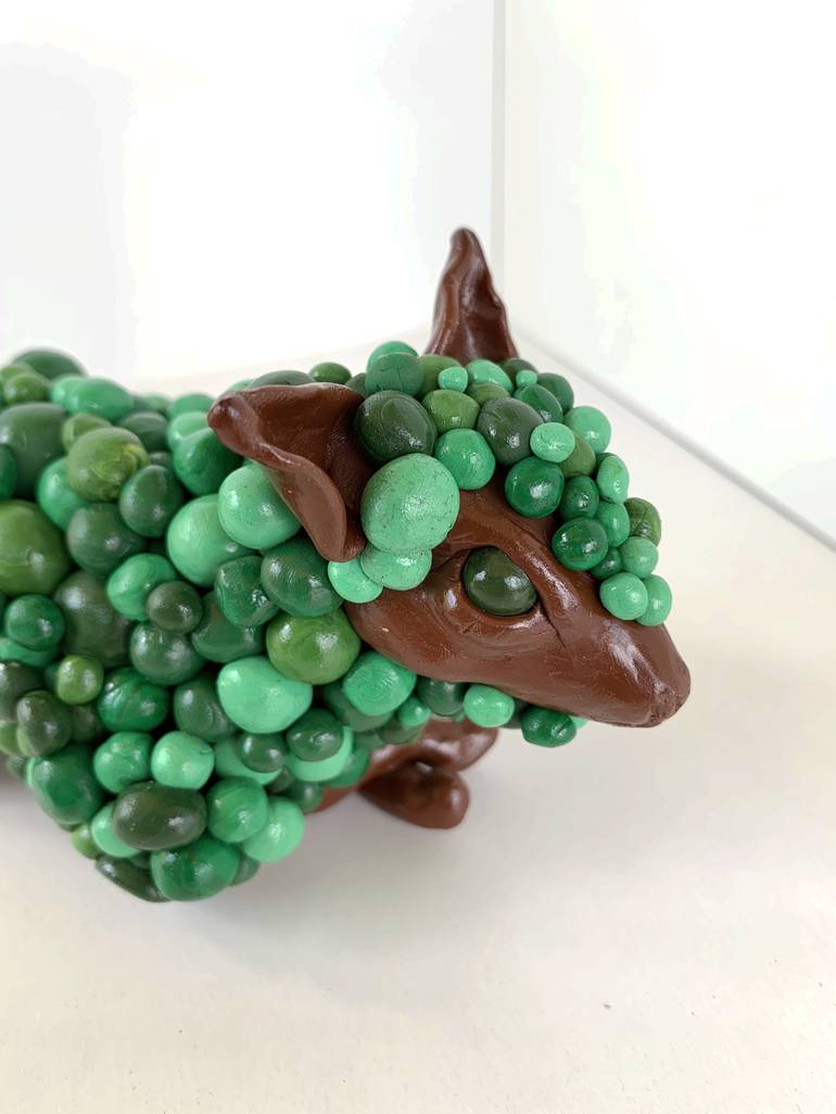 Original Pop Art Animal Sculpture by Beau Dillon