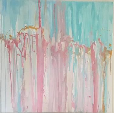 Original Fine Art Abstract Paintings by Stephanie Lisa