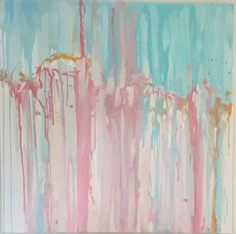 Original Fine Art Abstract Painting by Stephanie Lisa