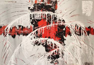 Print of Abstract Expressionism Abstract Paintings by Larisa Boli