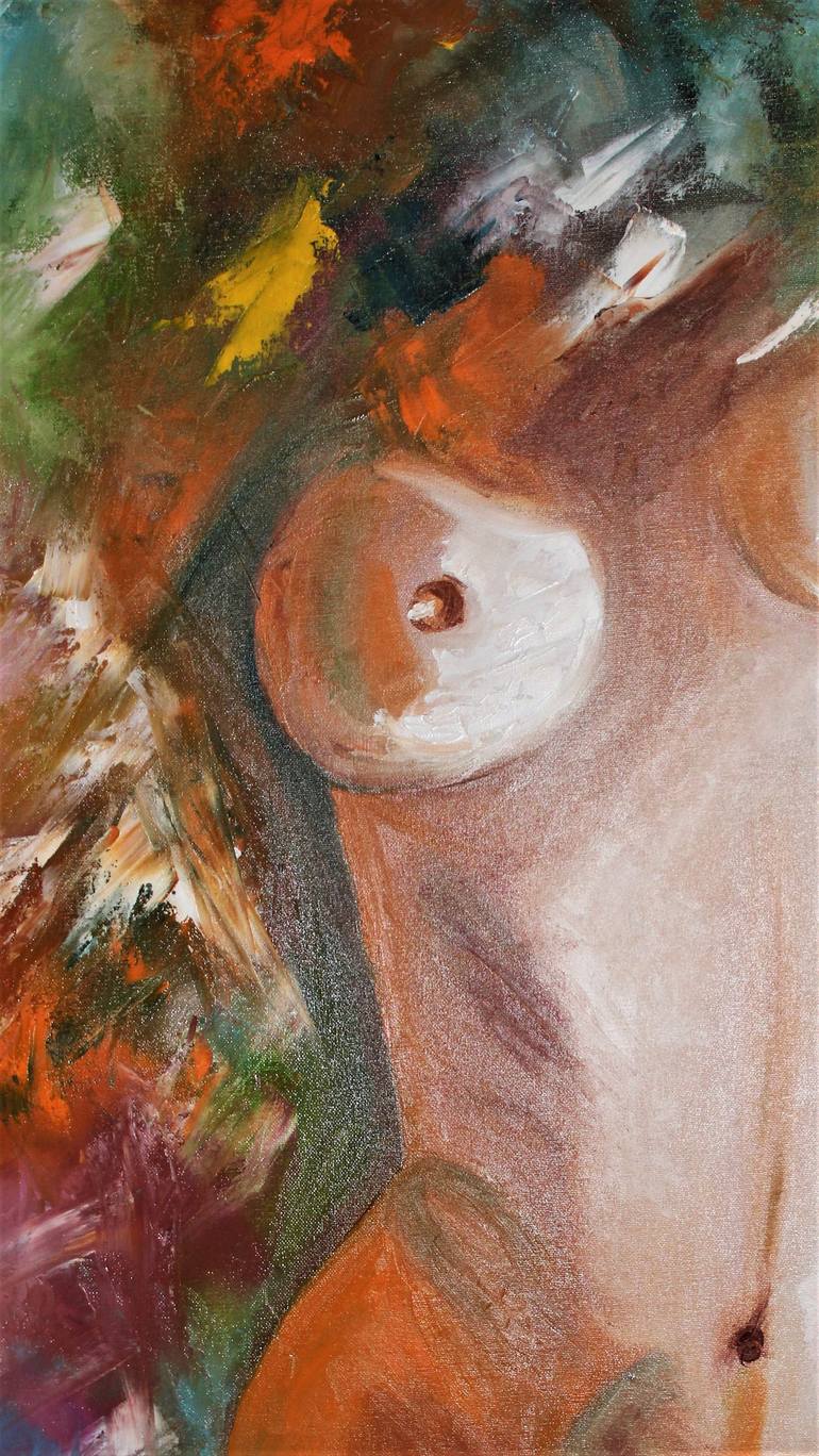 Original Nude Painting by Larisa Boli