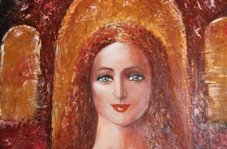 Original Women Painting by Larisa Boli