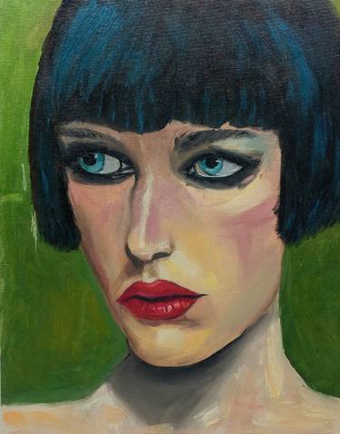 Original Expressionism Women Paintings by Larisa Boli