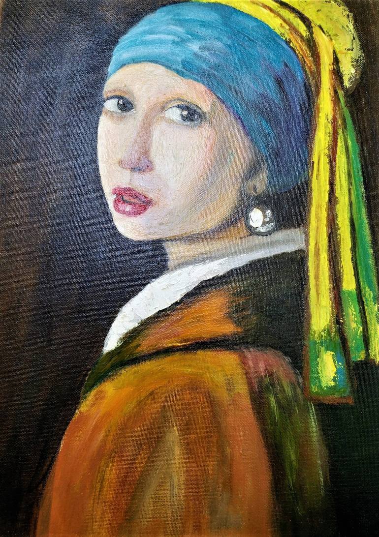 Original girl with on sale a pearl earring