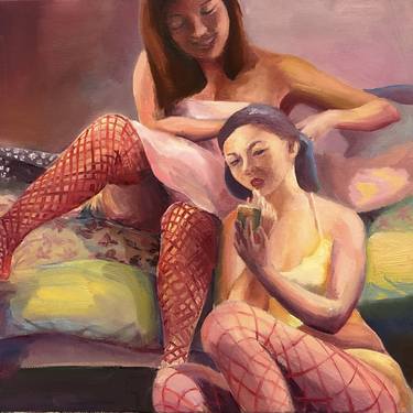 Original Women Paintings by Yannie Gu