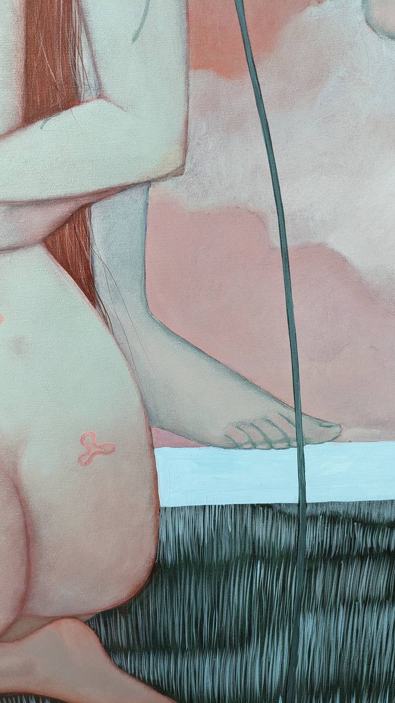 Original Contemporary Body Painting by Alina Anokhina