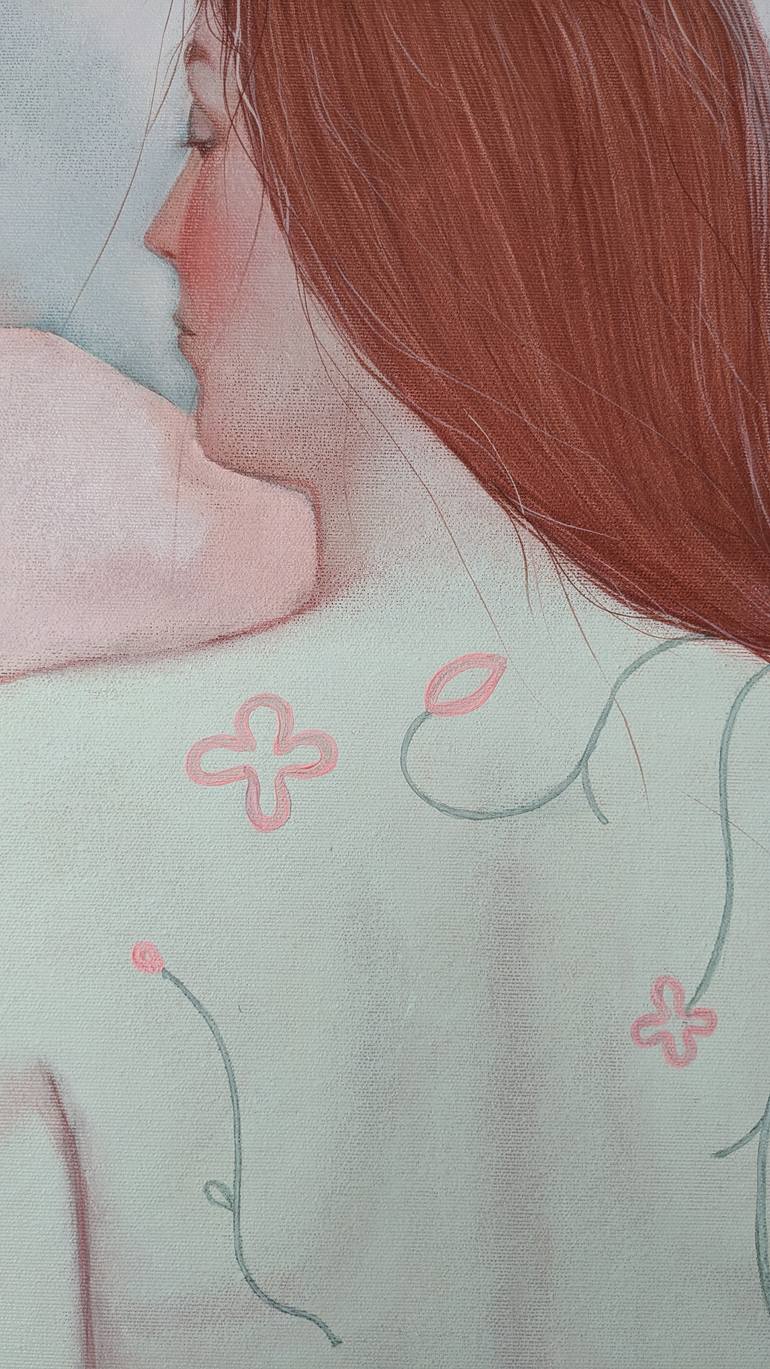 Original Contemporary Body Painting by Alina Anokhina