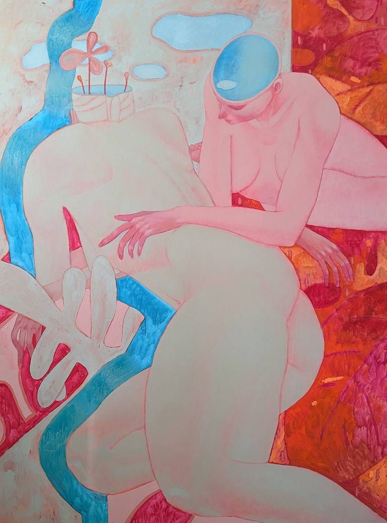 Print of Contemporary Body Paintings by Alina And Alexandr Anokhin