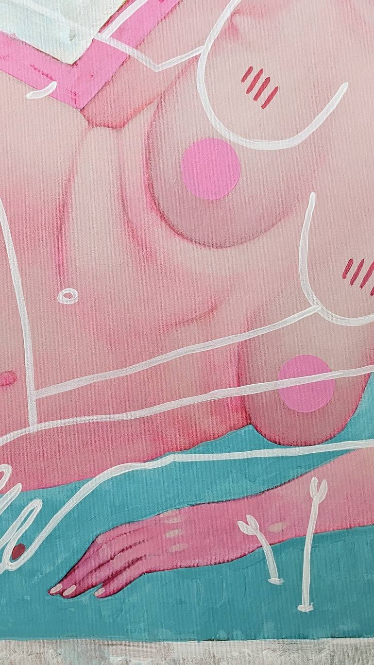 Original Contemporary Body Painting by Alina Anokhina