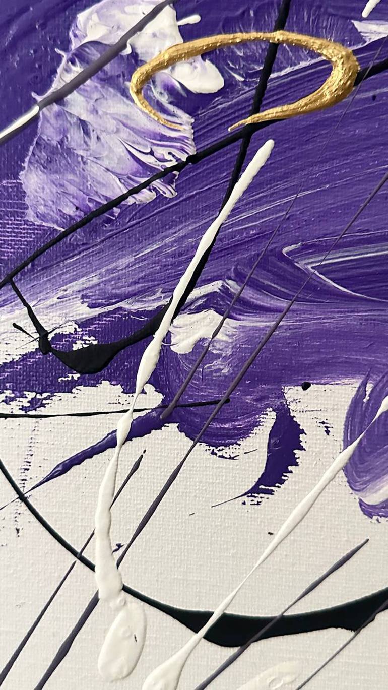 Original Abstract Expressionism Abstract Painting by Yuliya Nemchenko