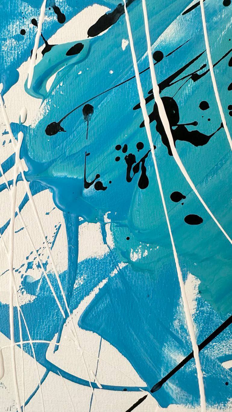 Original Abstract Expressionism Abstract Painting by Yuliya Nemchenko
