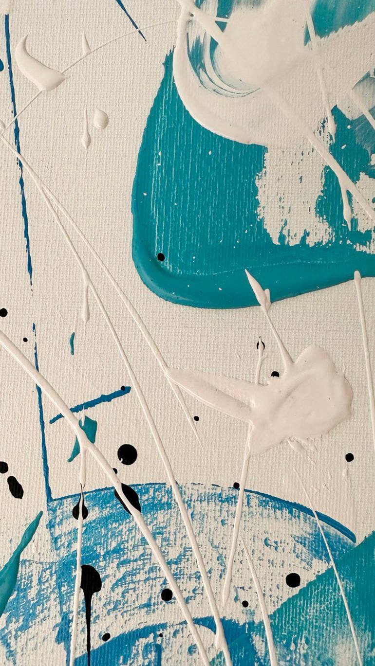 Original Abstract Expressionism Abstract Painting by Yuliya Nemchenko
