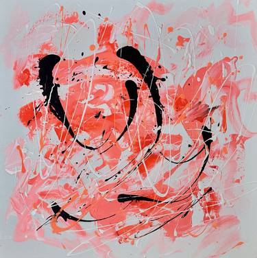 Original Abstract Expressionism Abstract Painting by Yuliya Nemchenko