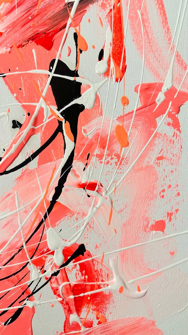 Original Abstract Expressionism Abstract Painting by Yuliya Nemchenko