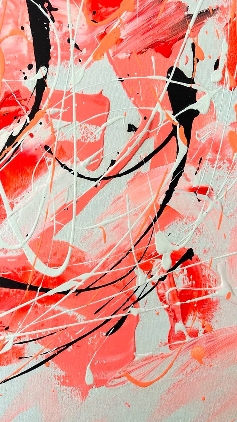 Original Abstract Expressionism Abstract Painting by Yuliya Nemchenko