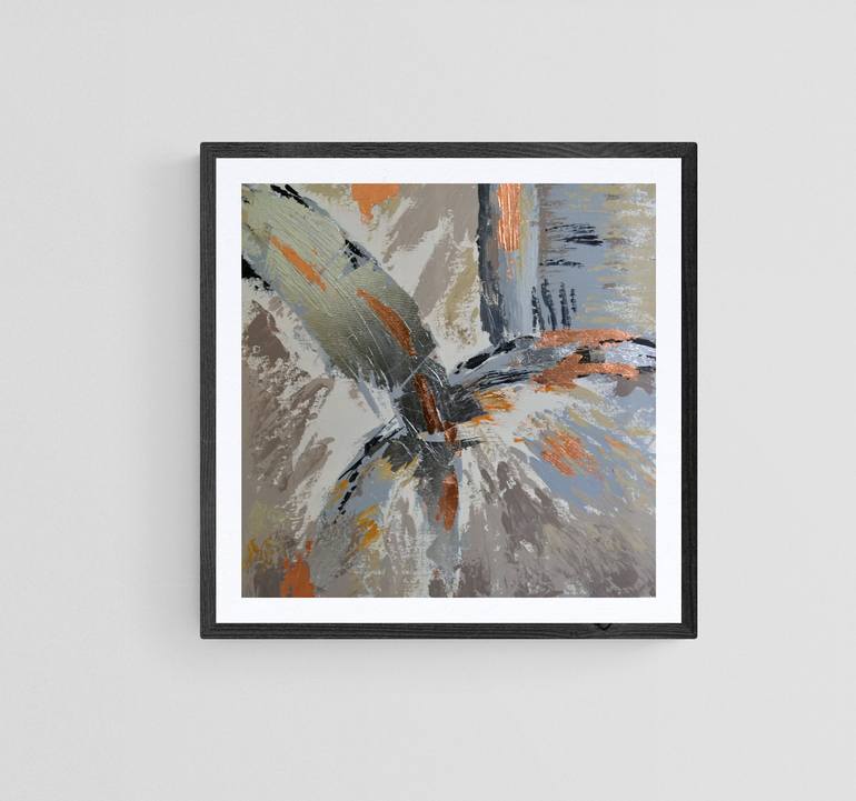Original Abstract Expressionism Abstract Painting by Yuliya Nemchenko