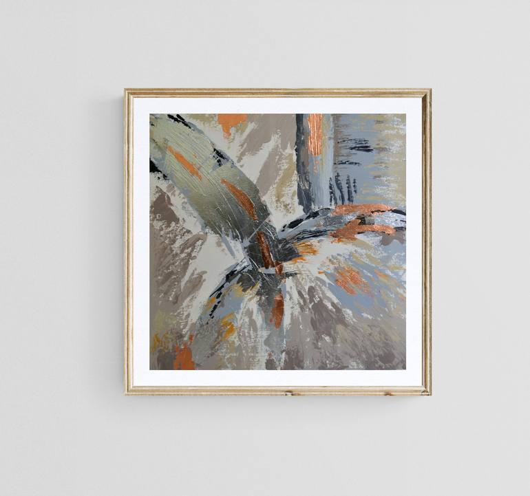 Original Abstract Expressionism Abstract Painting by Yuliya Nemchenko