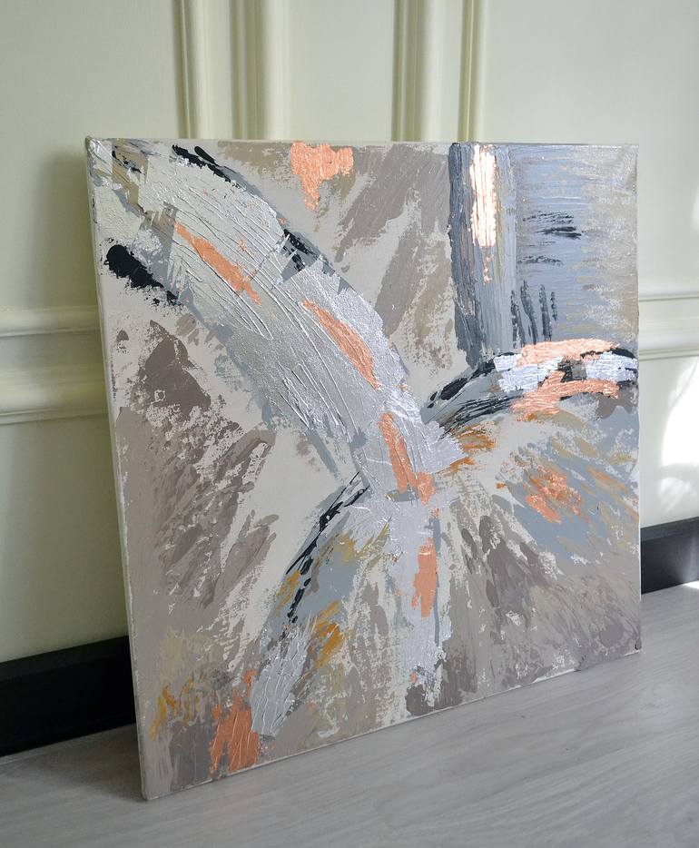 Original Abstract Expressionism Abstract Painting by Yuliya Nemchenko