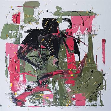 Print of Abstract Expressionism Abstract Paintings by Yuliya Nemchenko