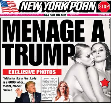 MENAGE A TRUMP - Limited Edition of 10 thumb
