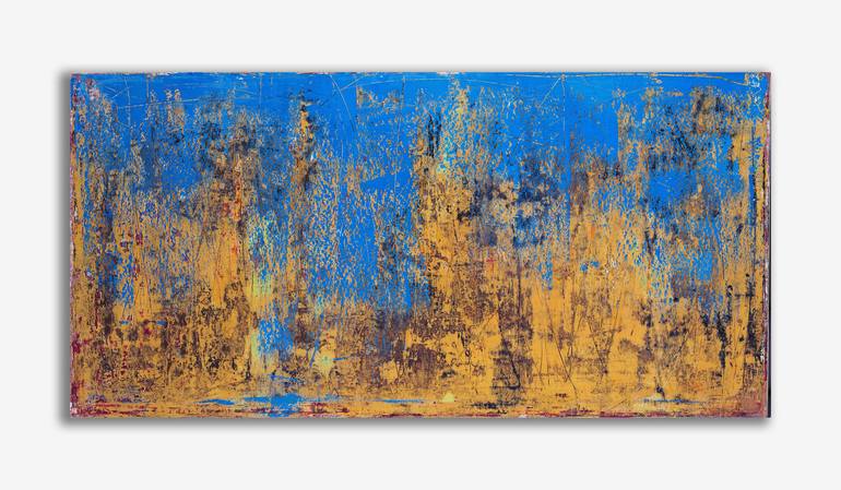 Original Abstract Expressionism Abstract Painting by Maurizio Paccagnella