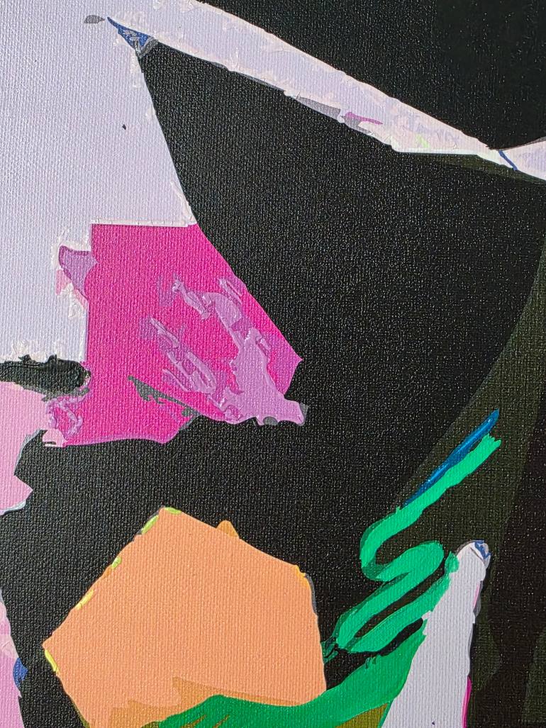 Original Portraiture Pop Culture/Celebrity Painting by Dominic Brown