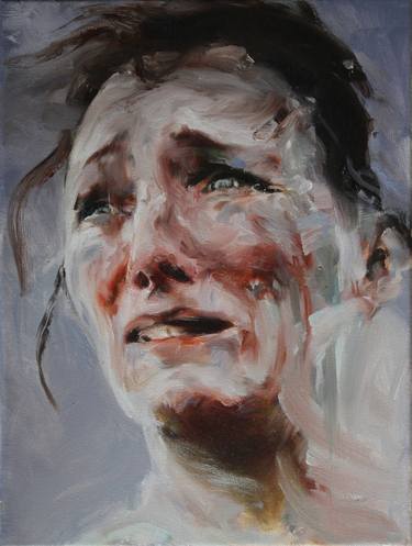 Print of Expressionism Portrait Paintings by karien deroo