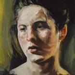 with a knife of colors she went down II by karien deroo