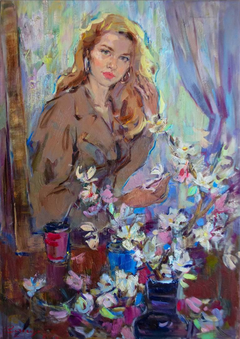 Artist Painting by Ksenia Sandesko | Saatchi Art