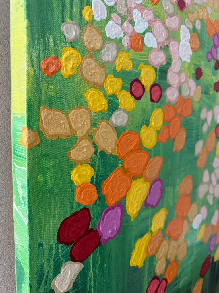Original Abstract Landscape Painting by Maria Karpenko