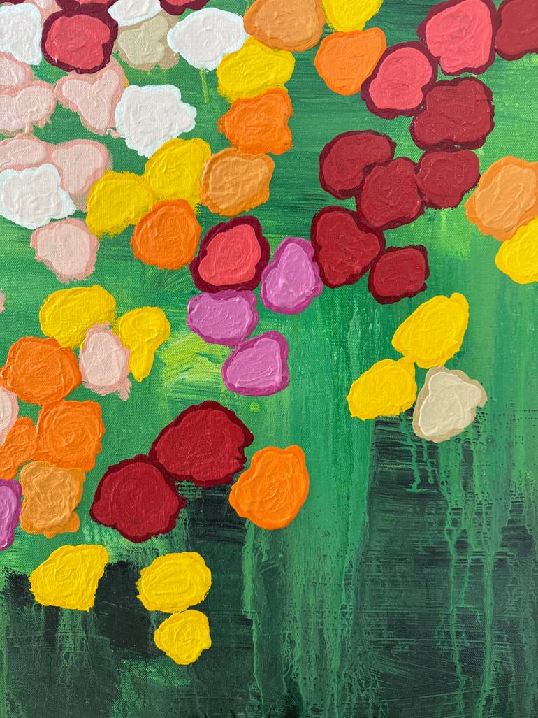 Original Abstract Landscape Painting by Maria Karpenko
