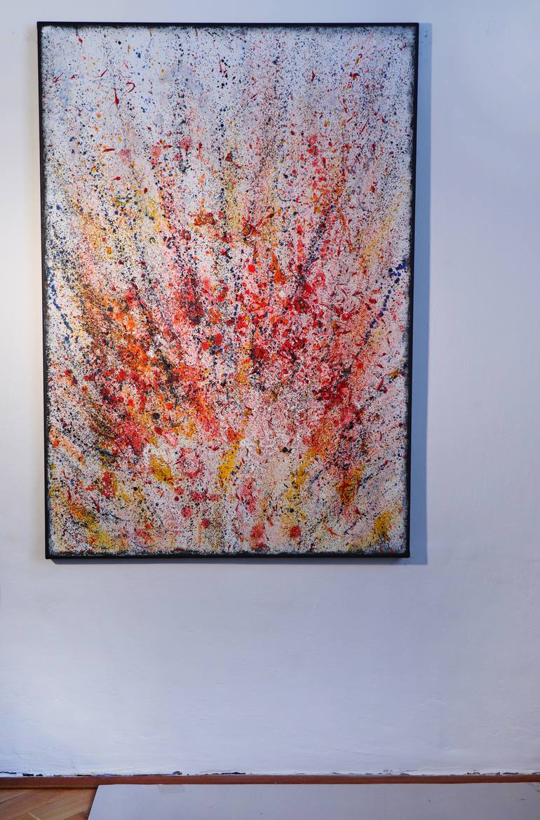 Original Abstract Painting by Filip Pavlik