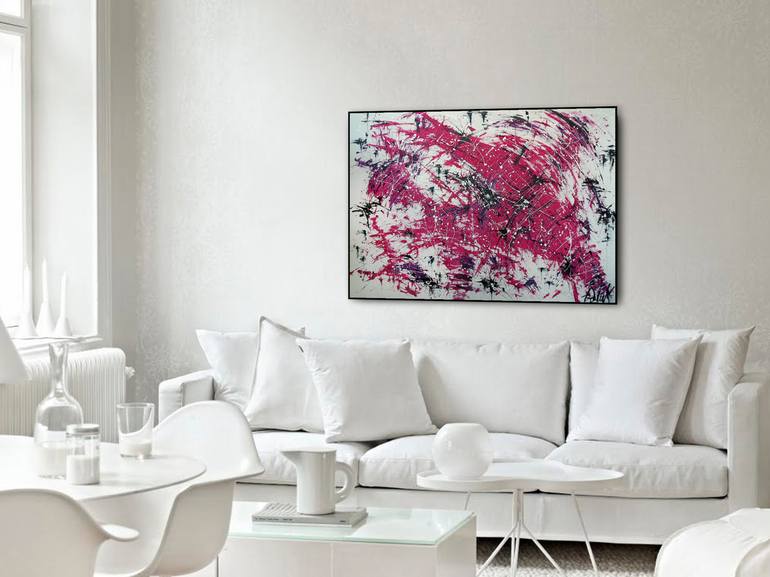 Original Abstract Painting by Filip Pavlik