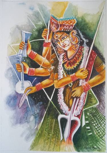 Original Religious Painting by Meera Mohan
