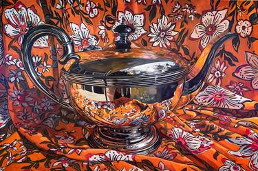 Family Silver, teapot in orange thumb