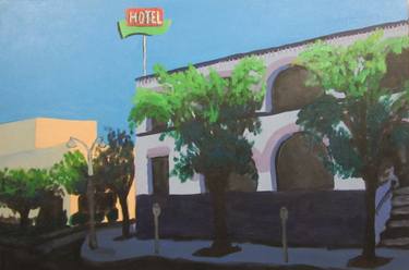 Original Impressionism Architecture Paintings by Timothy Doyle