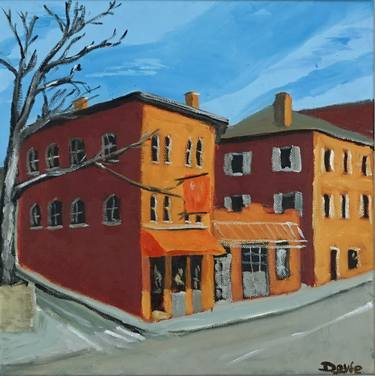 Original Figurative Architecture Paintings by Timothy Doyle