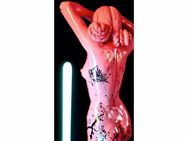 Original Art Deco Women Sculpture by Michail Kolonis