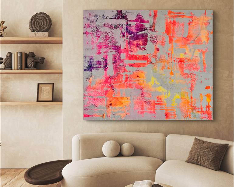 Original Contemporary Abstract Mixed Media by Pauline H