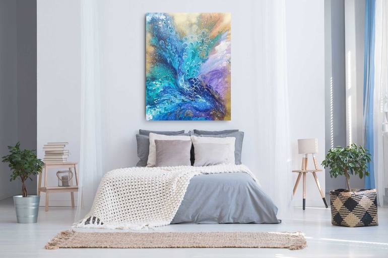 Original Fine Art Abstract Painting by Pauline H