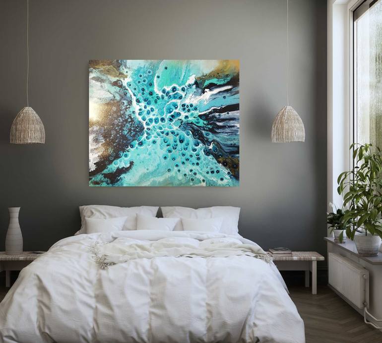 Original Fine Art Abstract Painting by Pauline H