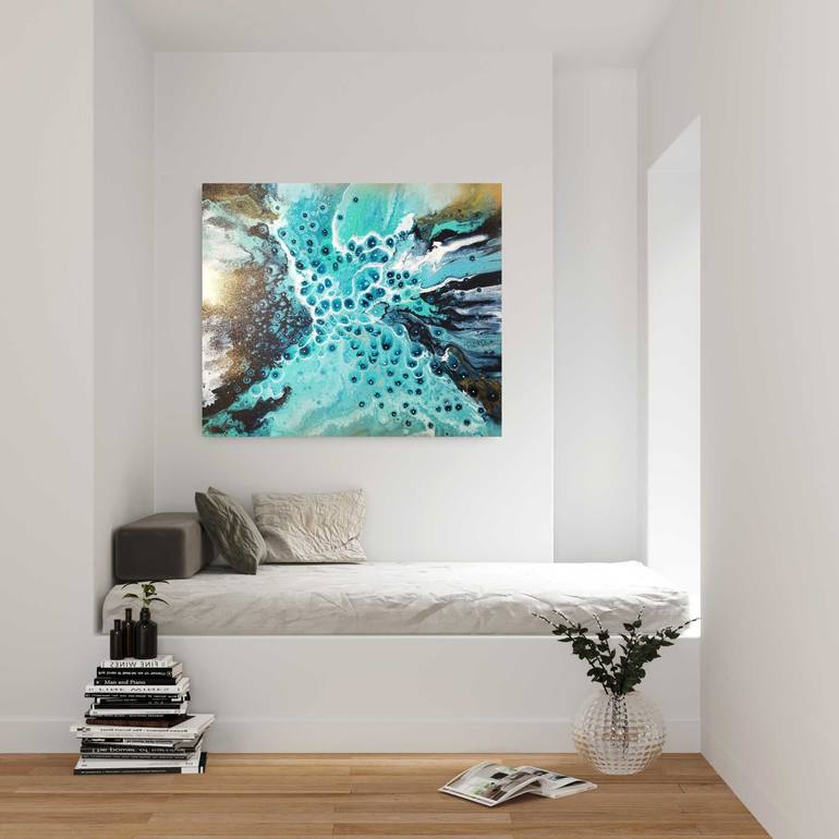 Original Fine Art Abstract Painting by Pauline H